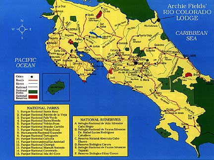 Rio Colorado Map