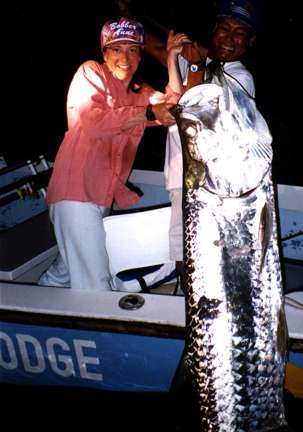 Tarpon Fishing at Rio Colorado Lodge